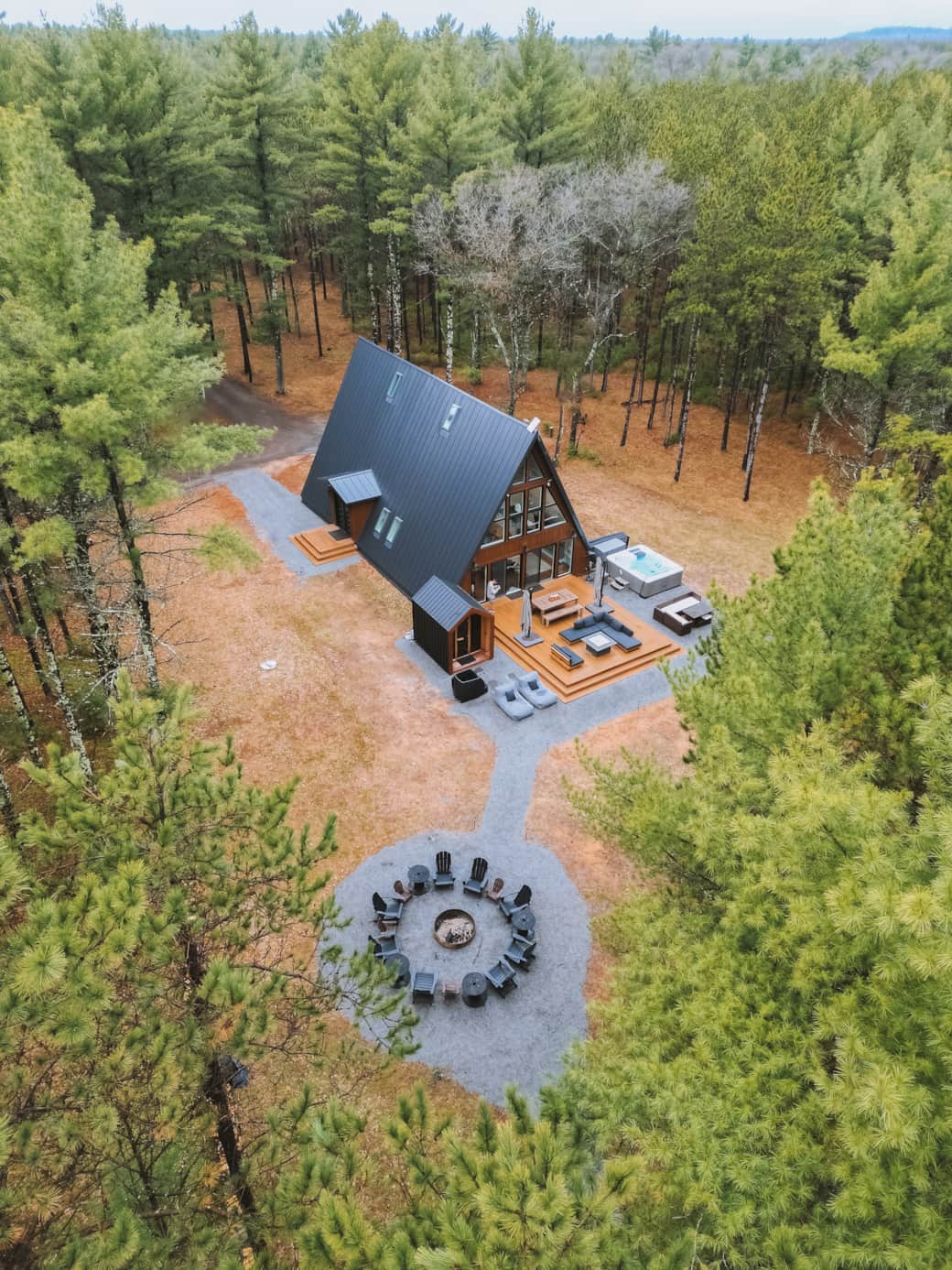 Nestled on 7 acres, enjoy some wellness and peace