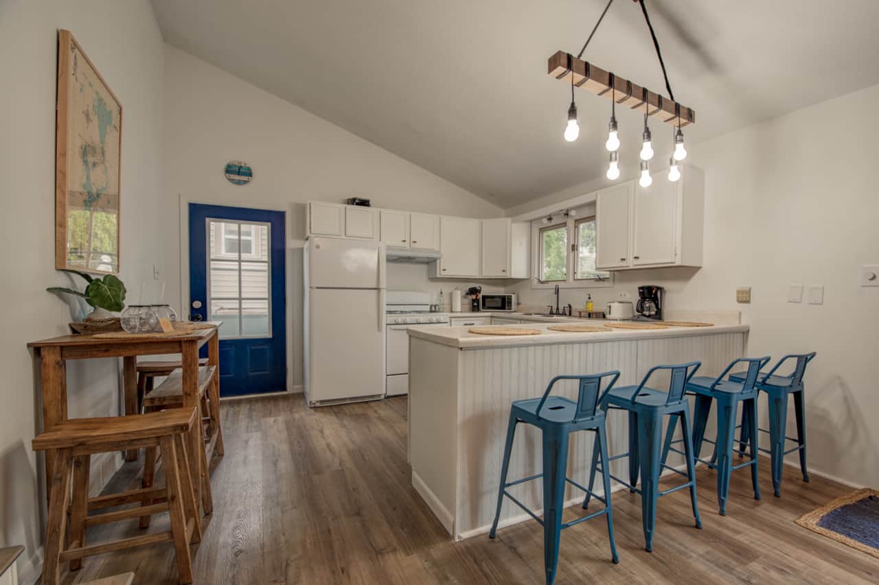 Kitchen Area and front door