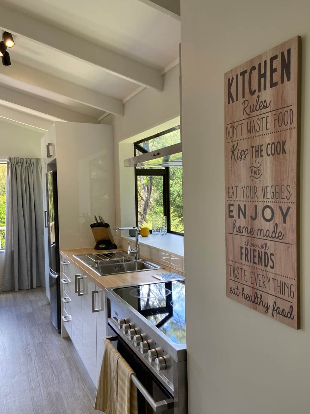 A kitchen made for holiday cooking. Fully equipped and full of character