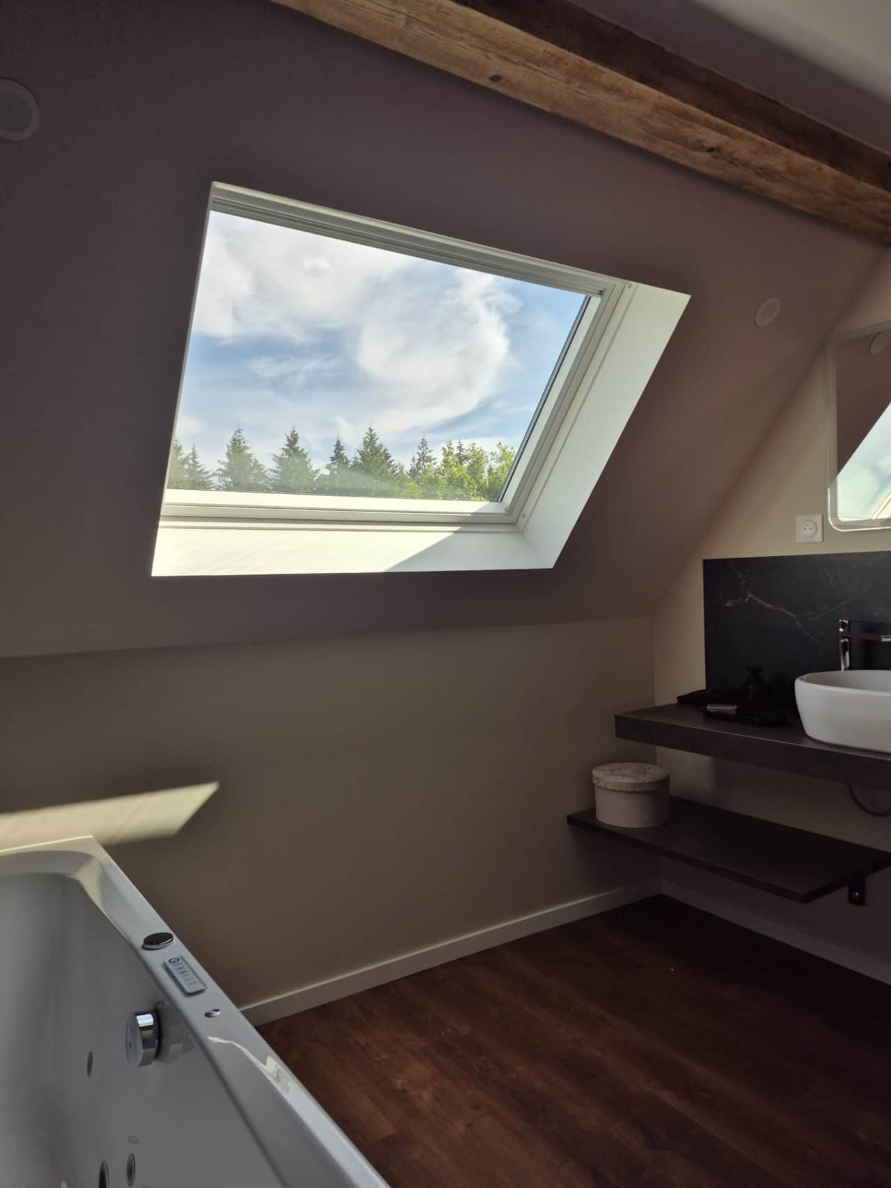 Chambre 9 vue