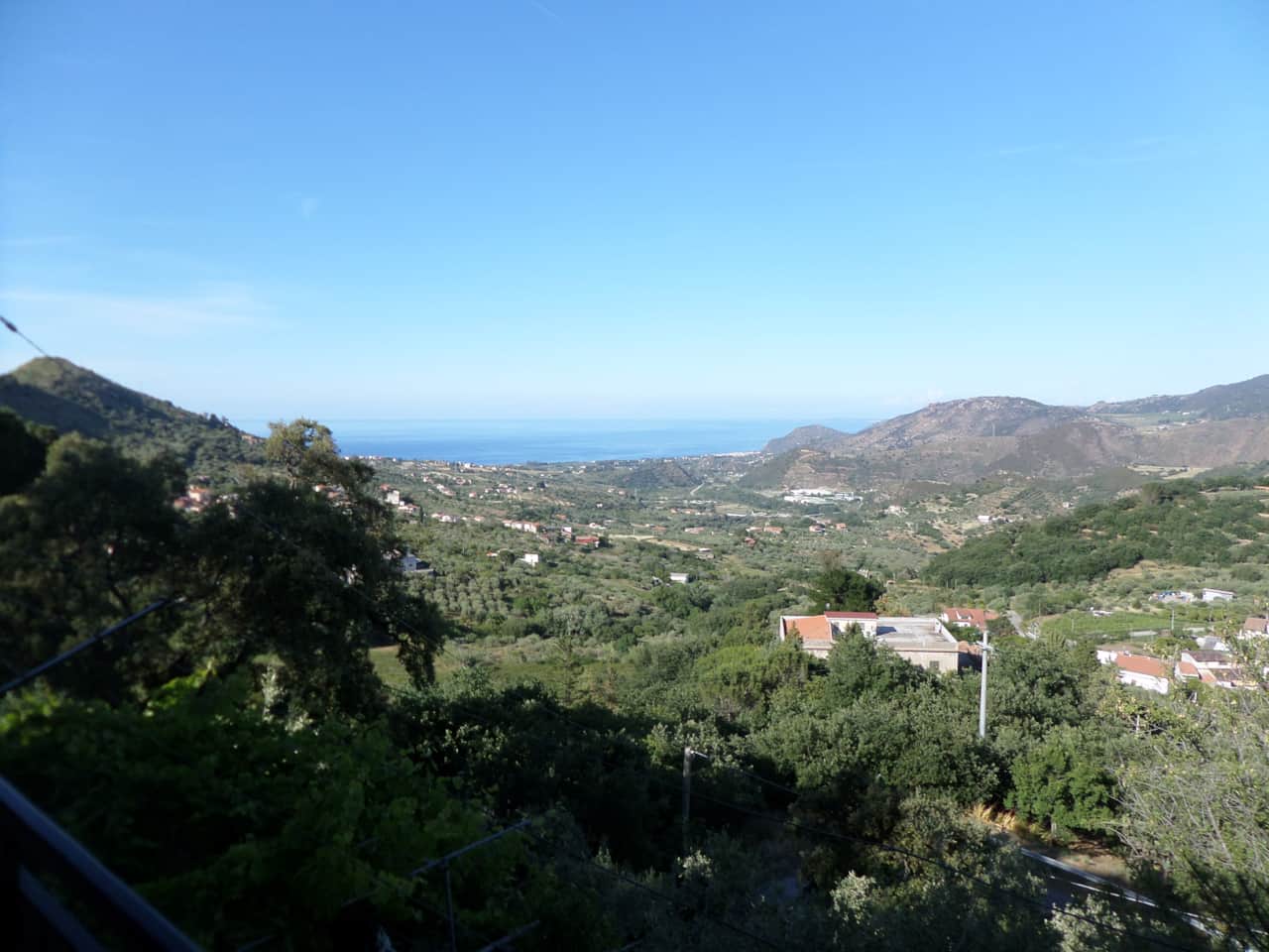 vue du balcon