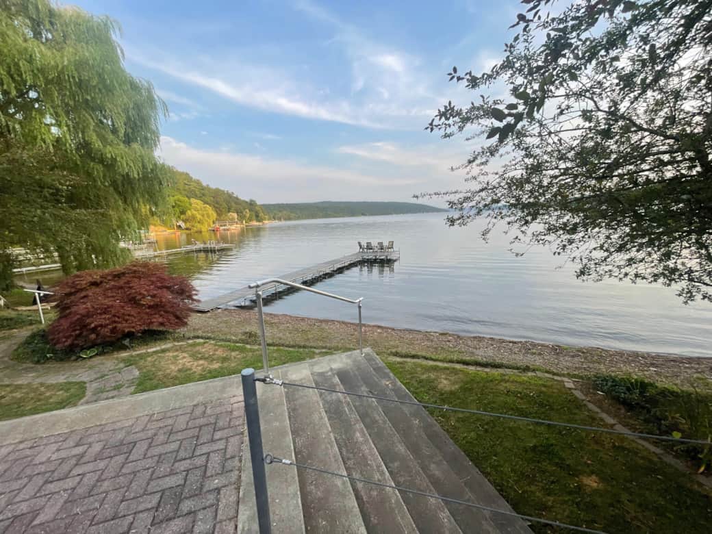 Patio and Dock