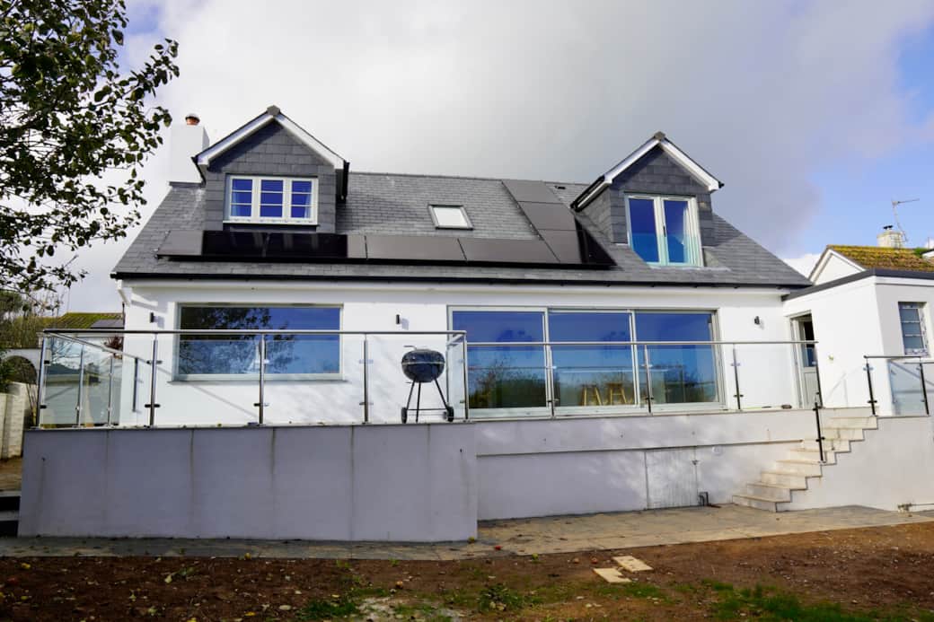 Rear of Lowenna House Rear of Lowenna House