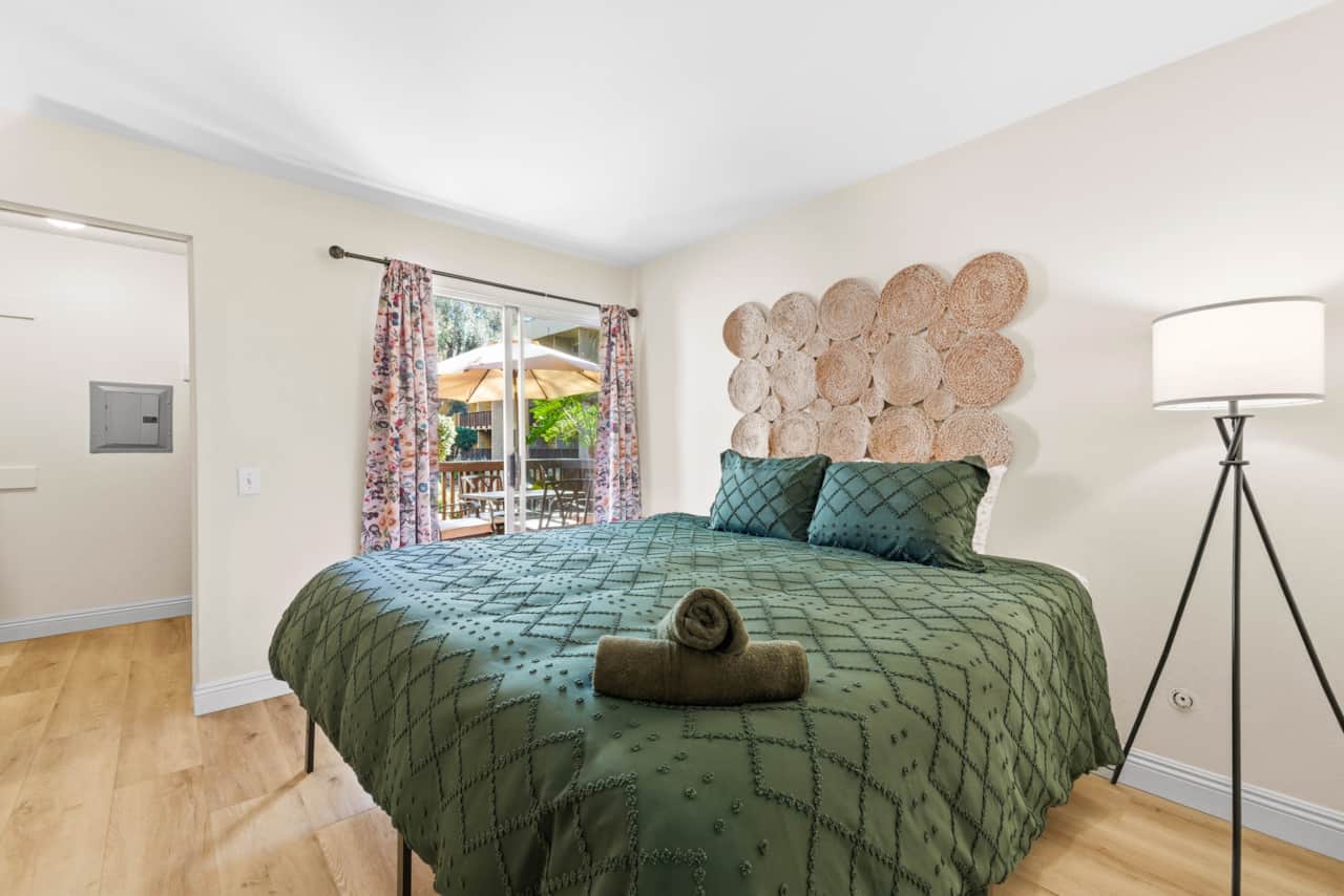 Bedroom - Access to Patio