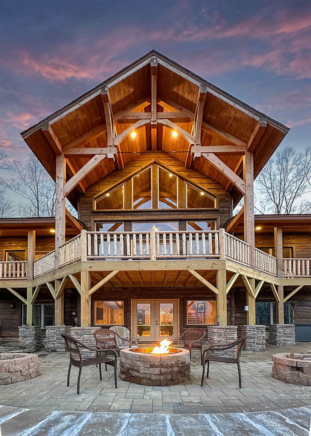 Fire Pit and back porch