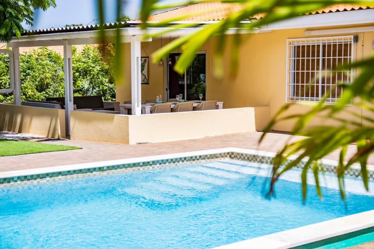Lovely large swimming pool of 8x4 meters