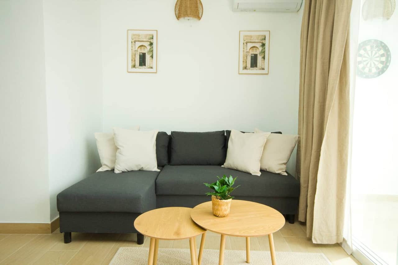 Comfortable living area for groups and families at Villa Lux Lanzarote by AZ Rentals