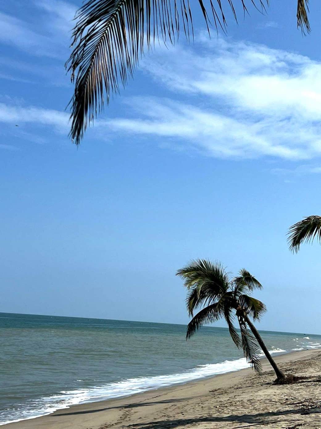 playa a unos 50 pasos de la casa