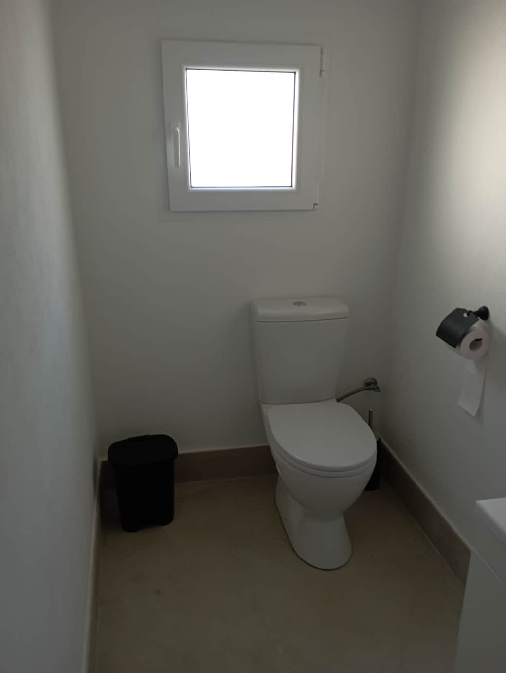Separate private bathroom