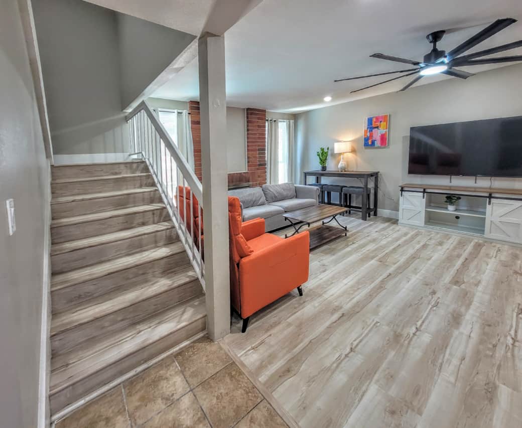 Living Space Stairs View