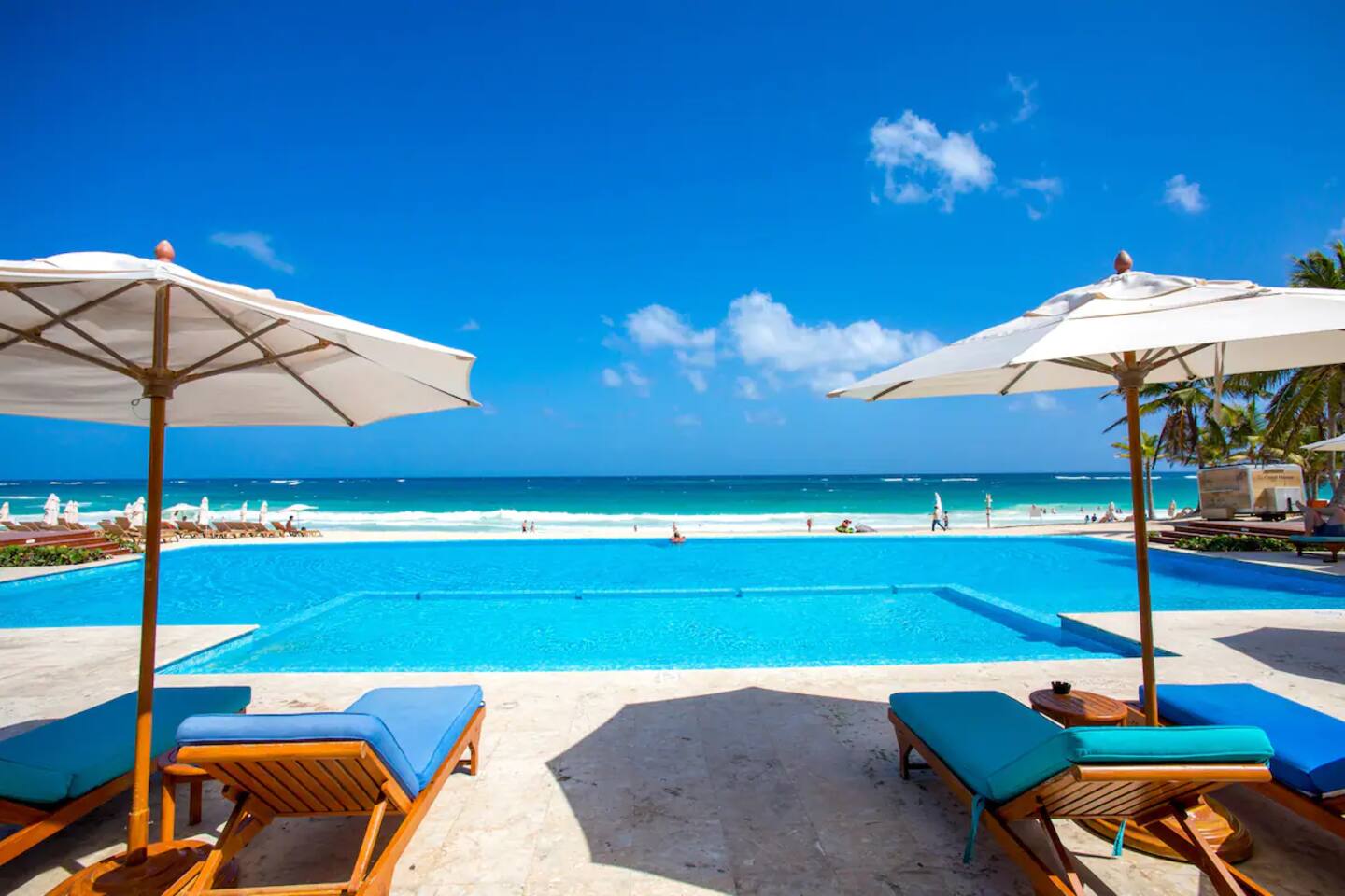 Big 2 BR condo Cana Pearl, Cana Bay - Pool view photo 2