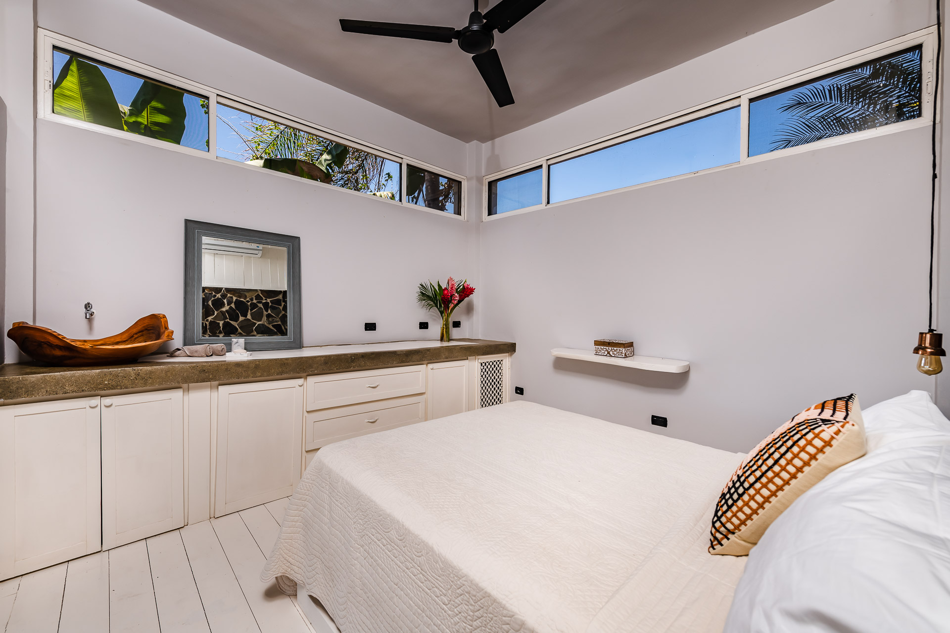 Beach Room. Located down below the pool area.