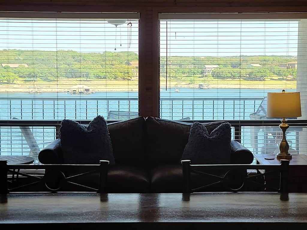 Room with a view of Lake Travis