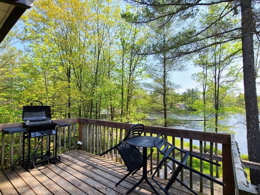 Enjoy your morning coffee with a view!

Also brand new bbq for the 2022 season 