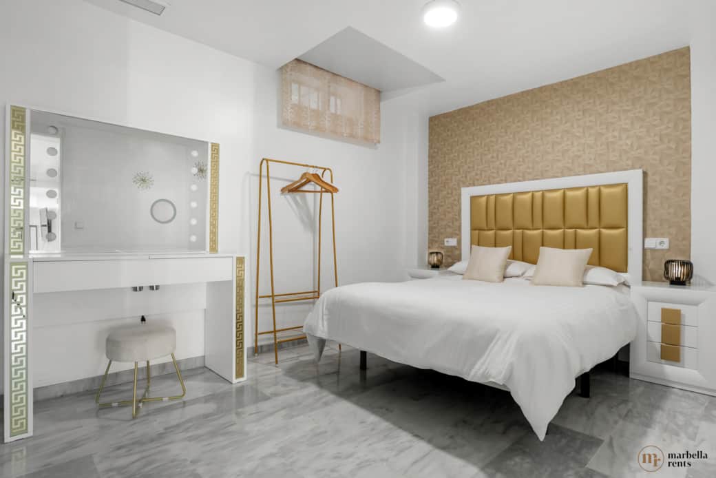 Comfortable and spacious bedrooms.