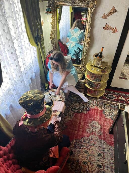 The magical Victorian style Alice in Wonderland room as seen on tv Good Day Sacramento The magical Victorian style Alice in Wonderland room as seen on tv Good Day Sacramento