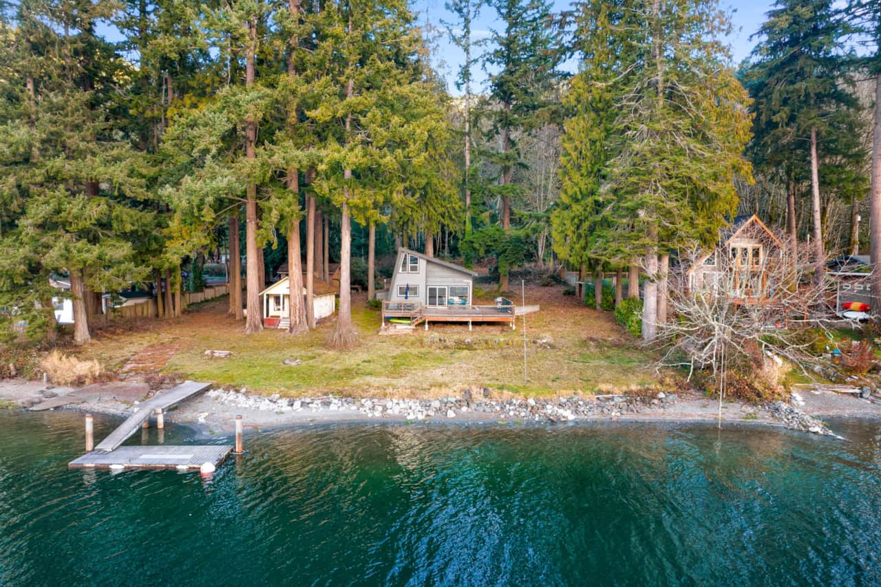 Private Lake Whatcom Home