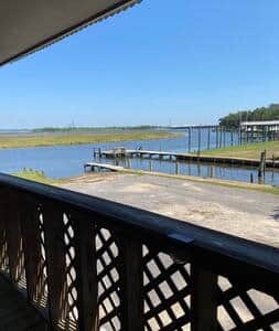 boat ramp view
