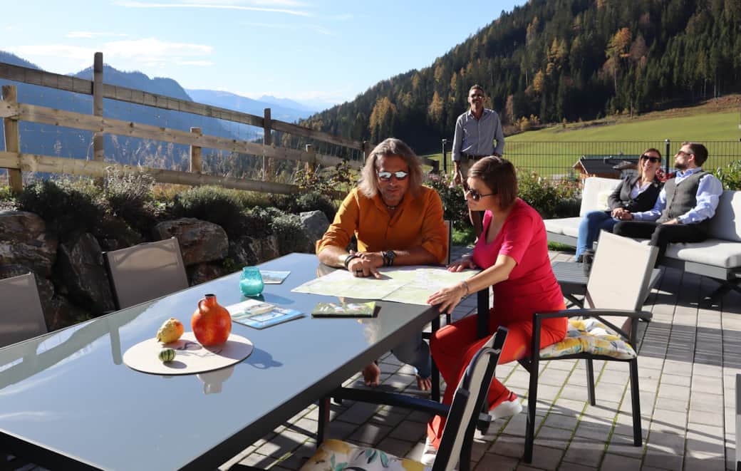 Terrasse mit Aussicht