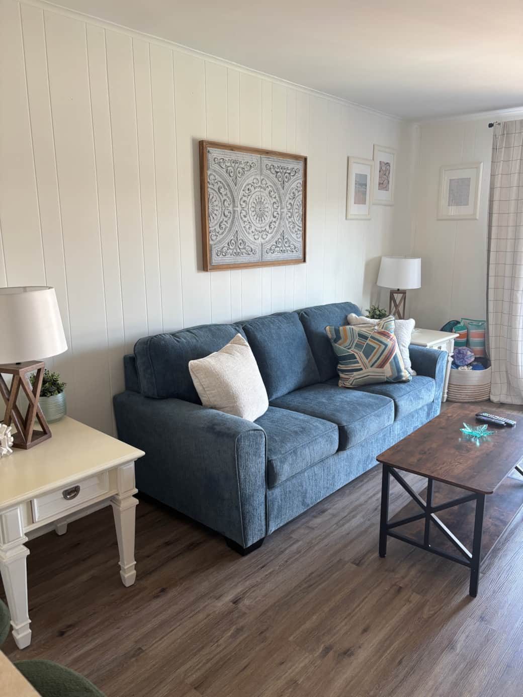 Couch in living room