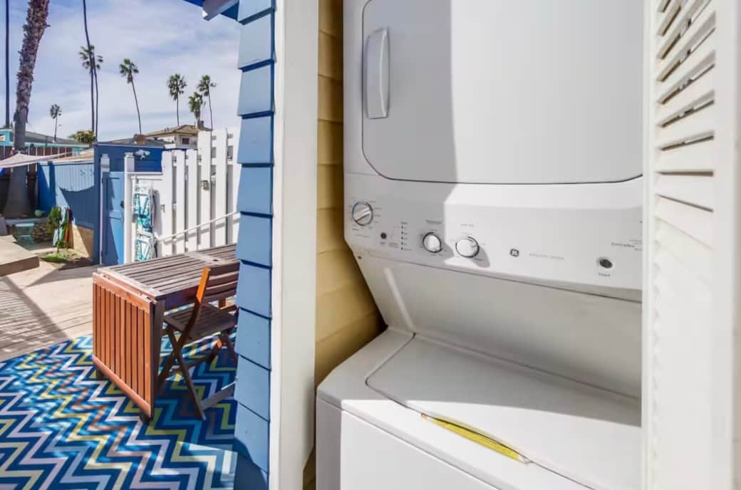 Washer and dryer