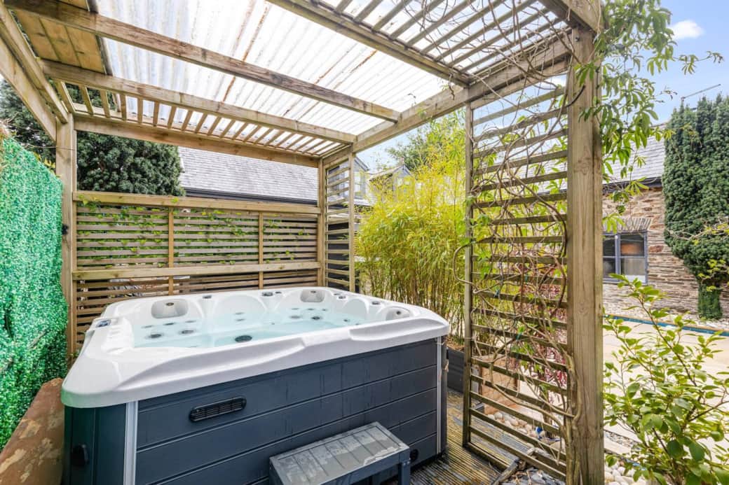 The hot tub is ready for use 365 days per year.
