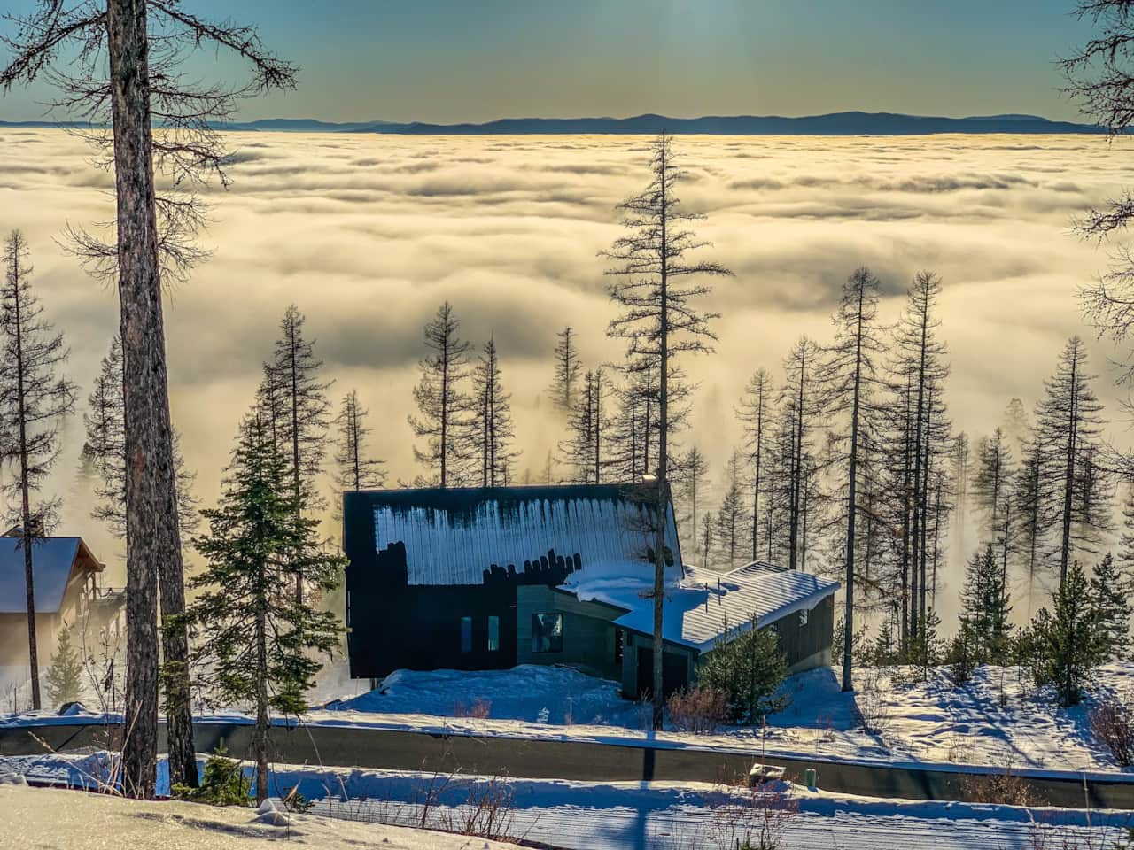 We're Above the clouds