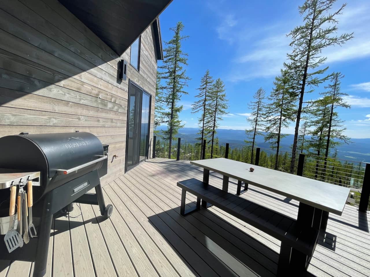 Ironwood Traeger with a view