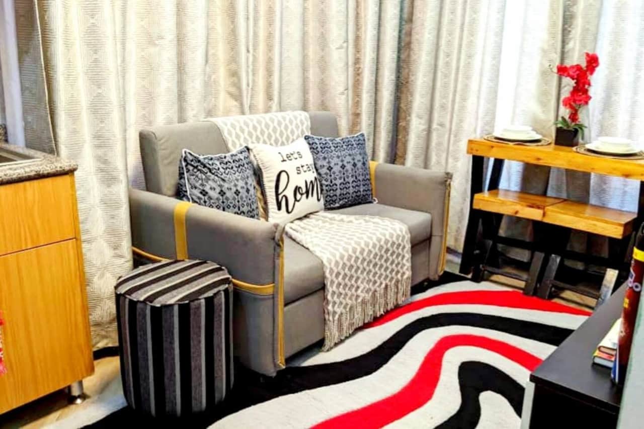 Living room sofa bed