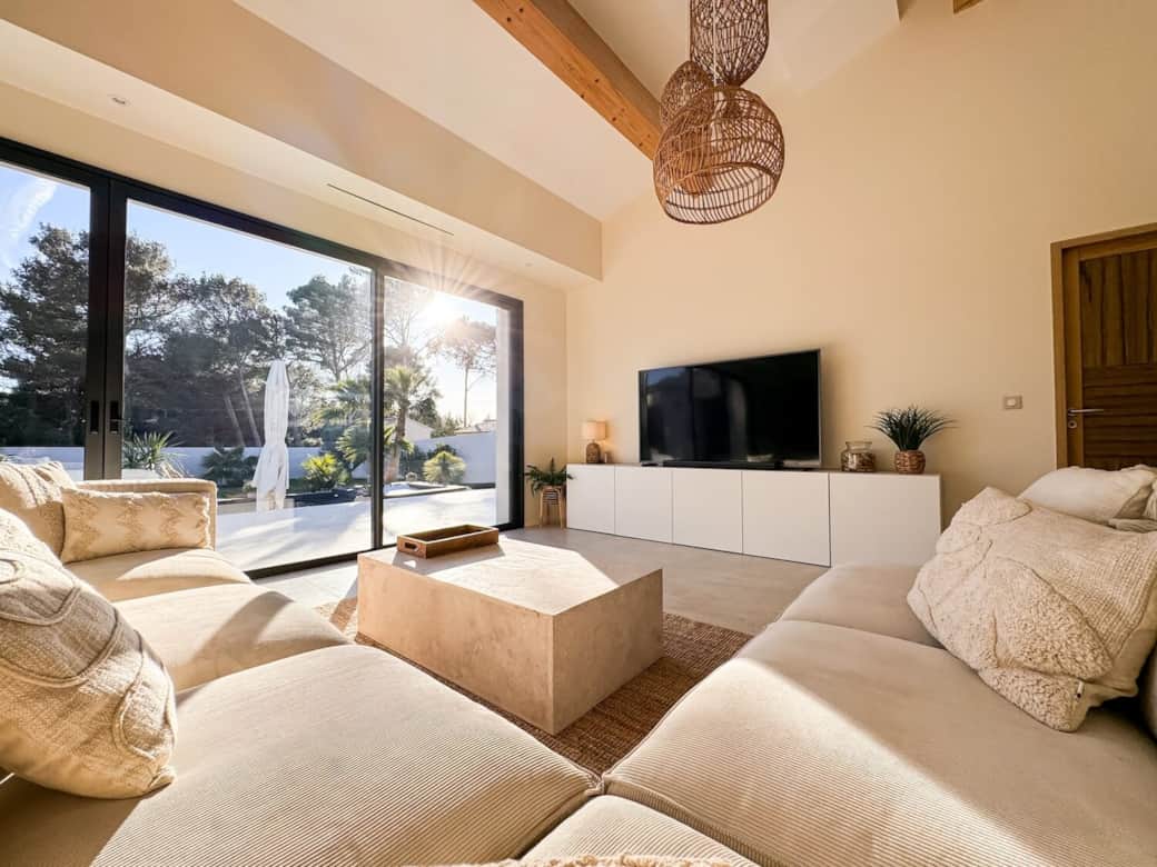 Villa solea provence salon assis