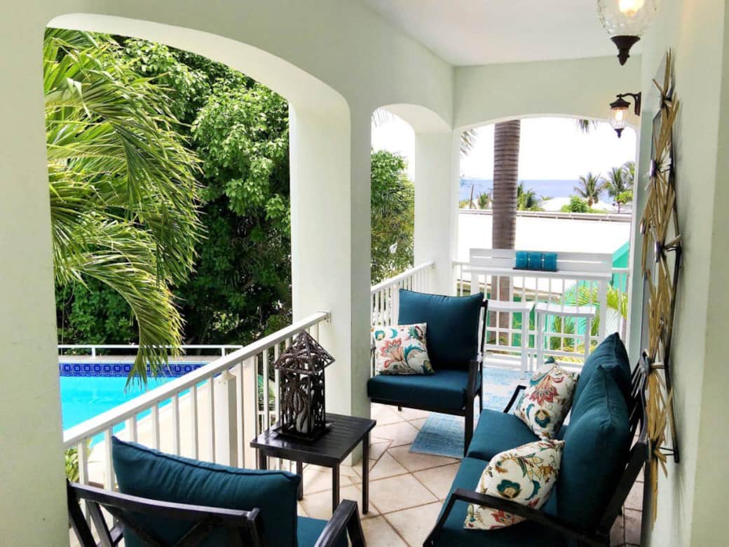 Palm Terrace Balcony