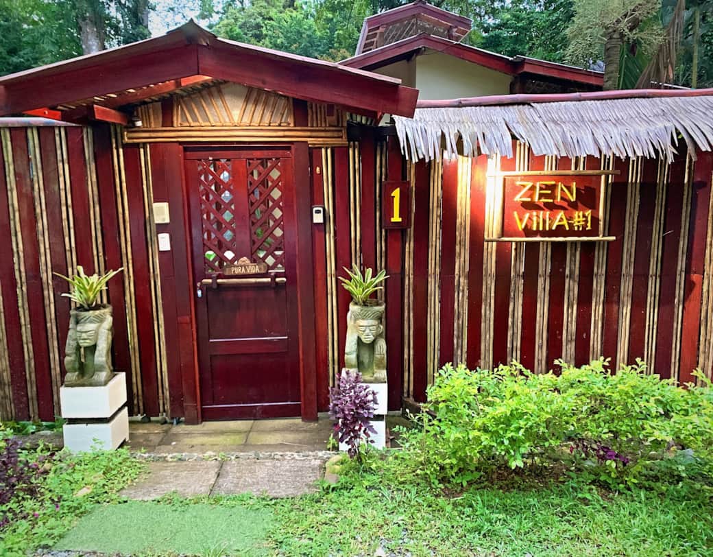 uva blue villas puerto viejo zen villa 1 exterior front entrance uva blue villas puerto viejo zen villa 1 exterior front entrance