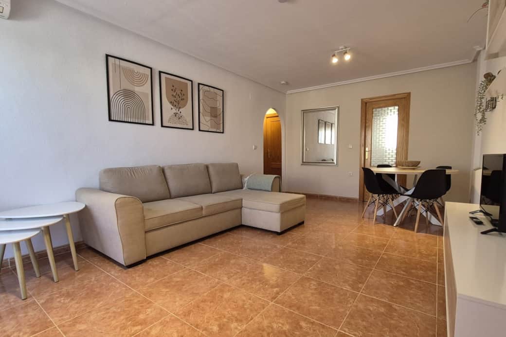 Spacious, bright living room that instantly creates a sense of home.