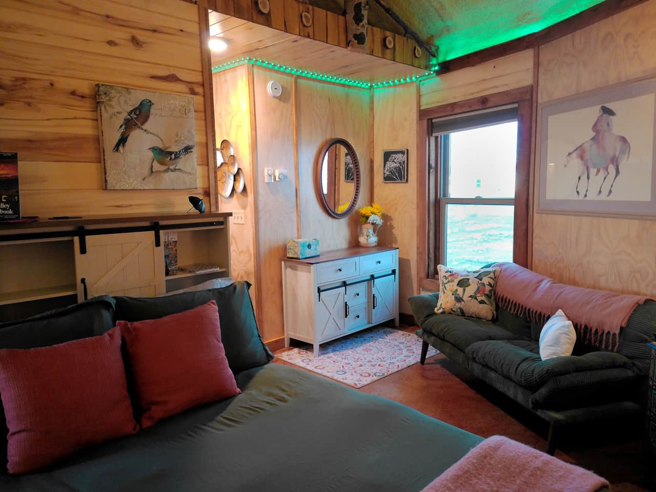 Interior Bedrom and Living Area