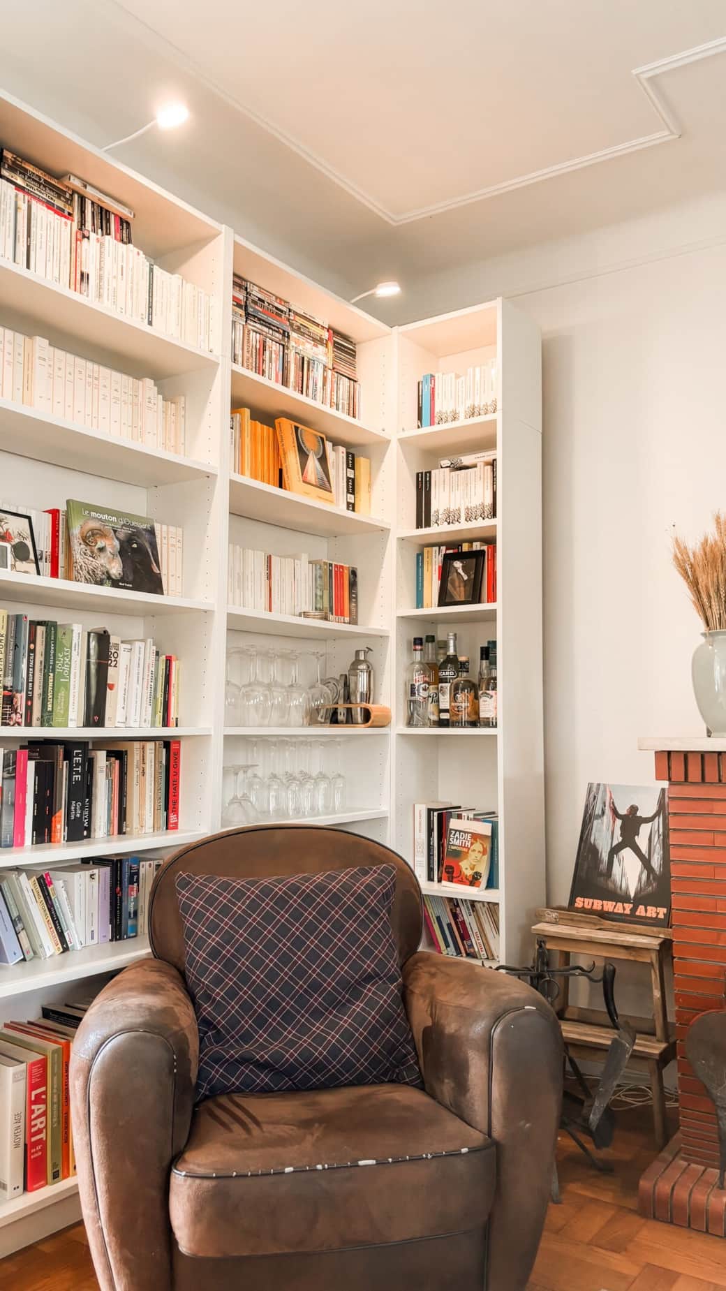 Bibliothèque salon