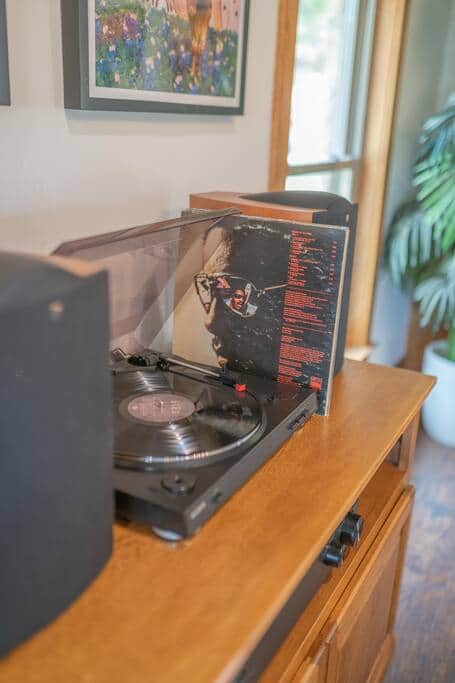 There's just something about listening to vinyl. You can't beat it.