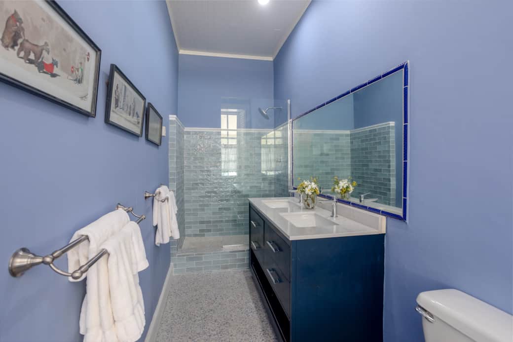 Master bathroom