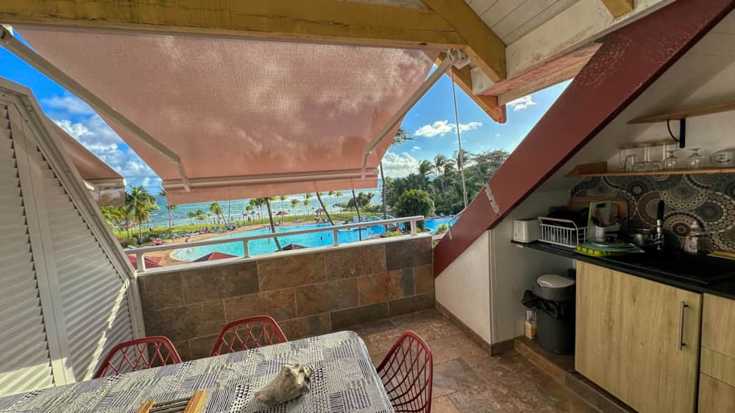 Ti Kaz Funky-host -T3 Vue mer Village vacances sainte-anne Guadeloupe 77