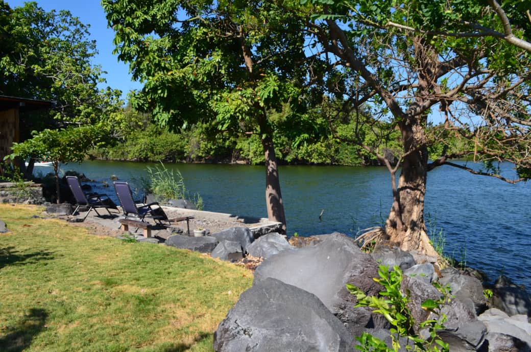 Lake View and BBQ Area