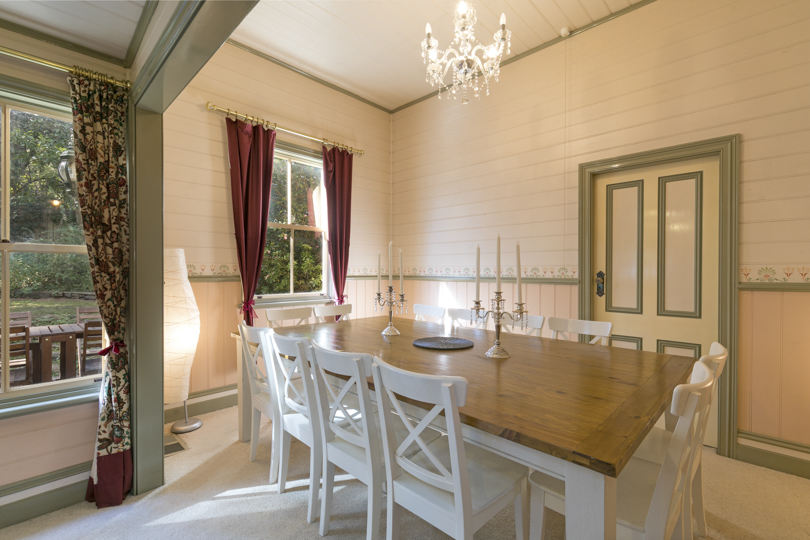 Dining room seating up to 12