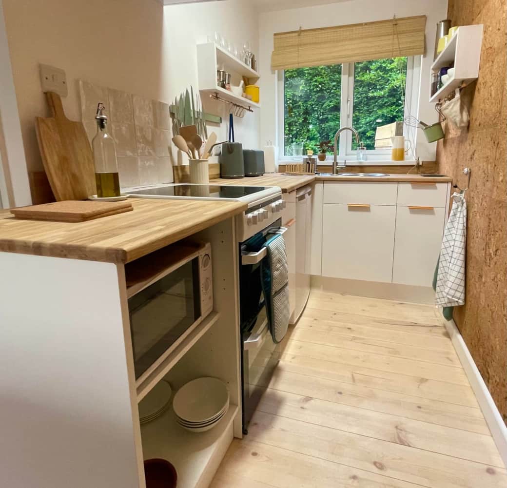 Fully equipped kitchen