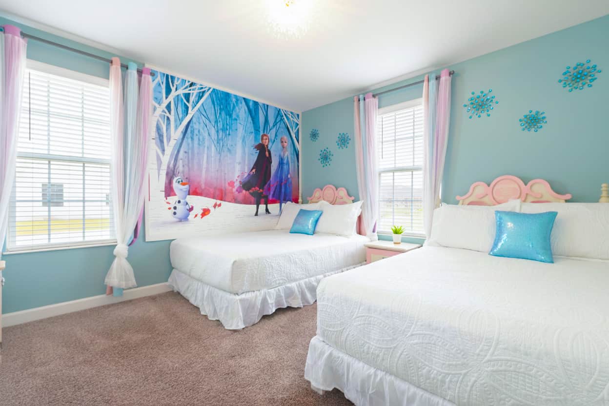 Tuck your little princesses into a room designed just for them. 