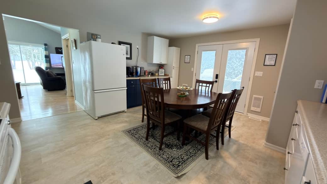 Modern kitchen setup with toaster, griddle, blender, dishwasher, and everything you need for cooking