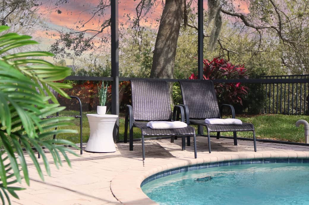 Backyard oasis without back-to-back neighbors