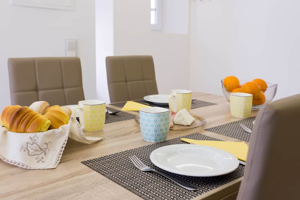 Kitchen and Dining Area