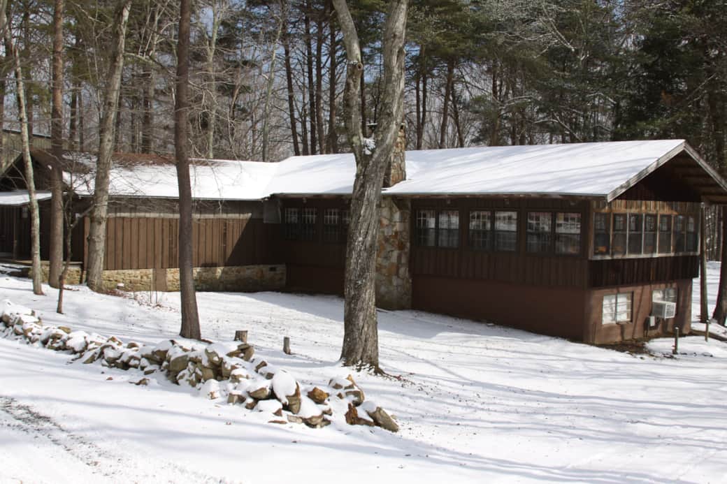 Dining Hall in Winter Dining Hall in Winter