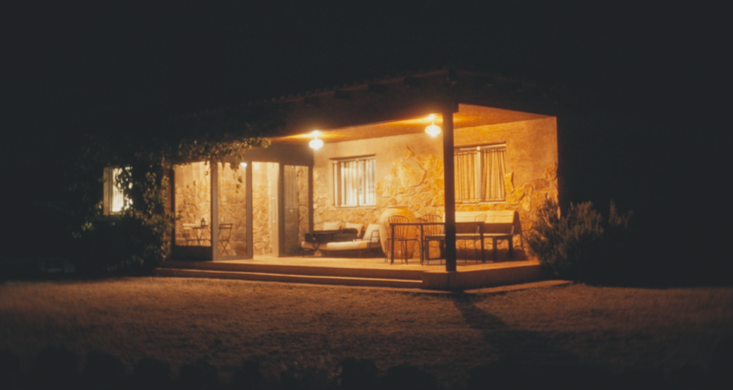 Porche Nocturna Casa Rural Teruel