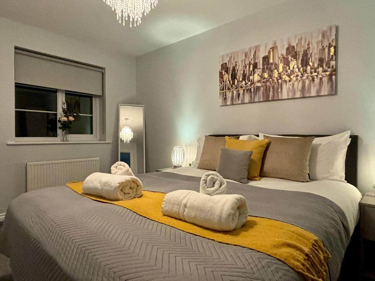 Your Cozy Getaway Awaits, Relax and Sleep Soundly in this Bedroom. Book Your Stay Now!