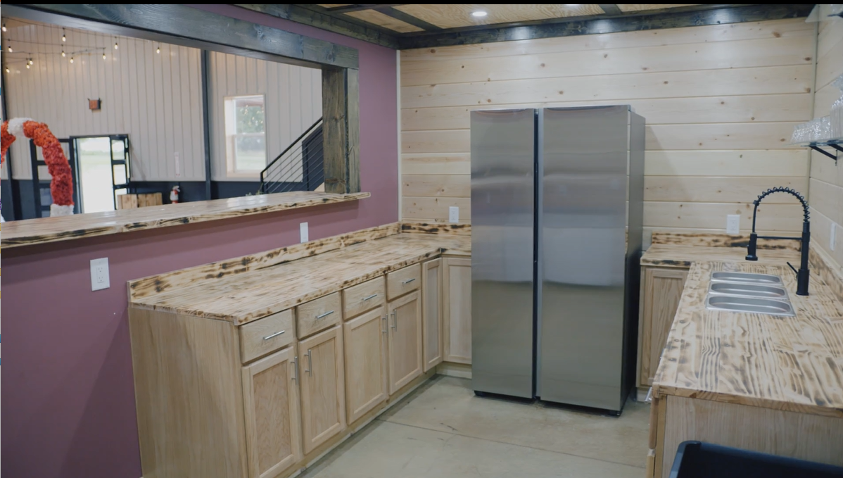 BAR/SERVING AREA AT VENUE