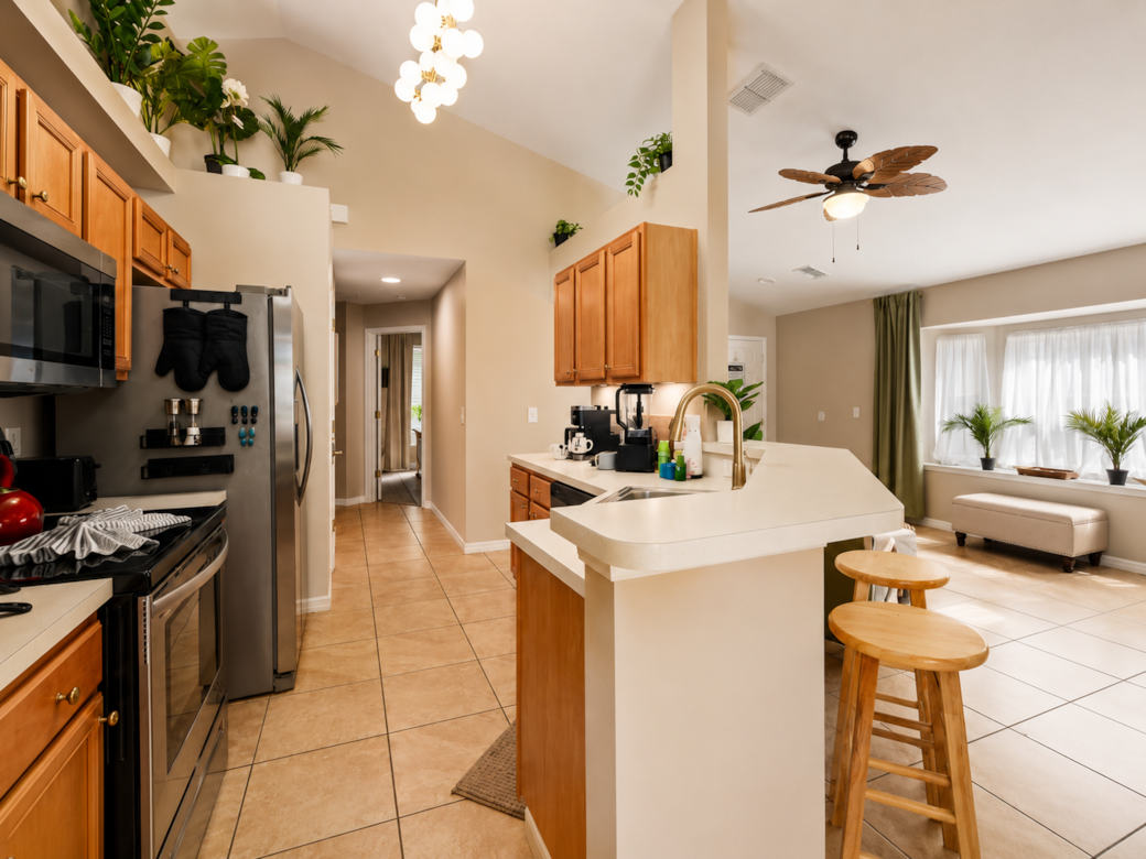 Kitchen hallway
